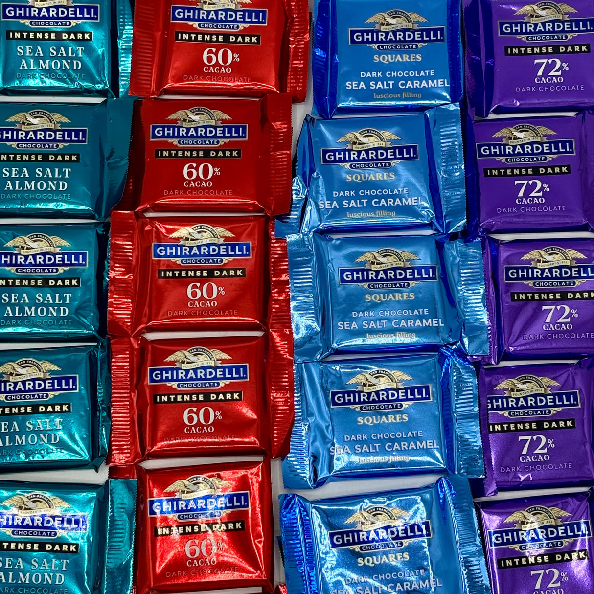 Ghirardelli Dark Chocolate Squares Assortment